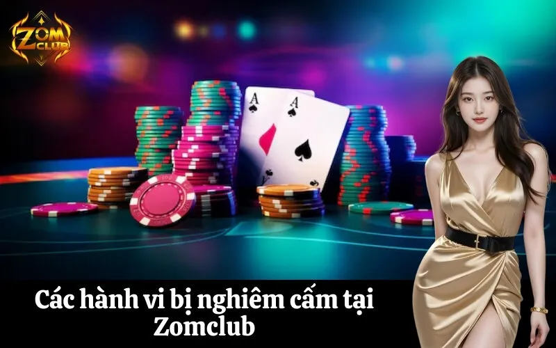 Các hành vi bị nghiêm cấm tại Zomclub